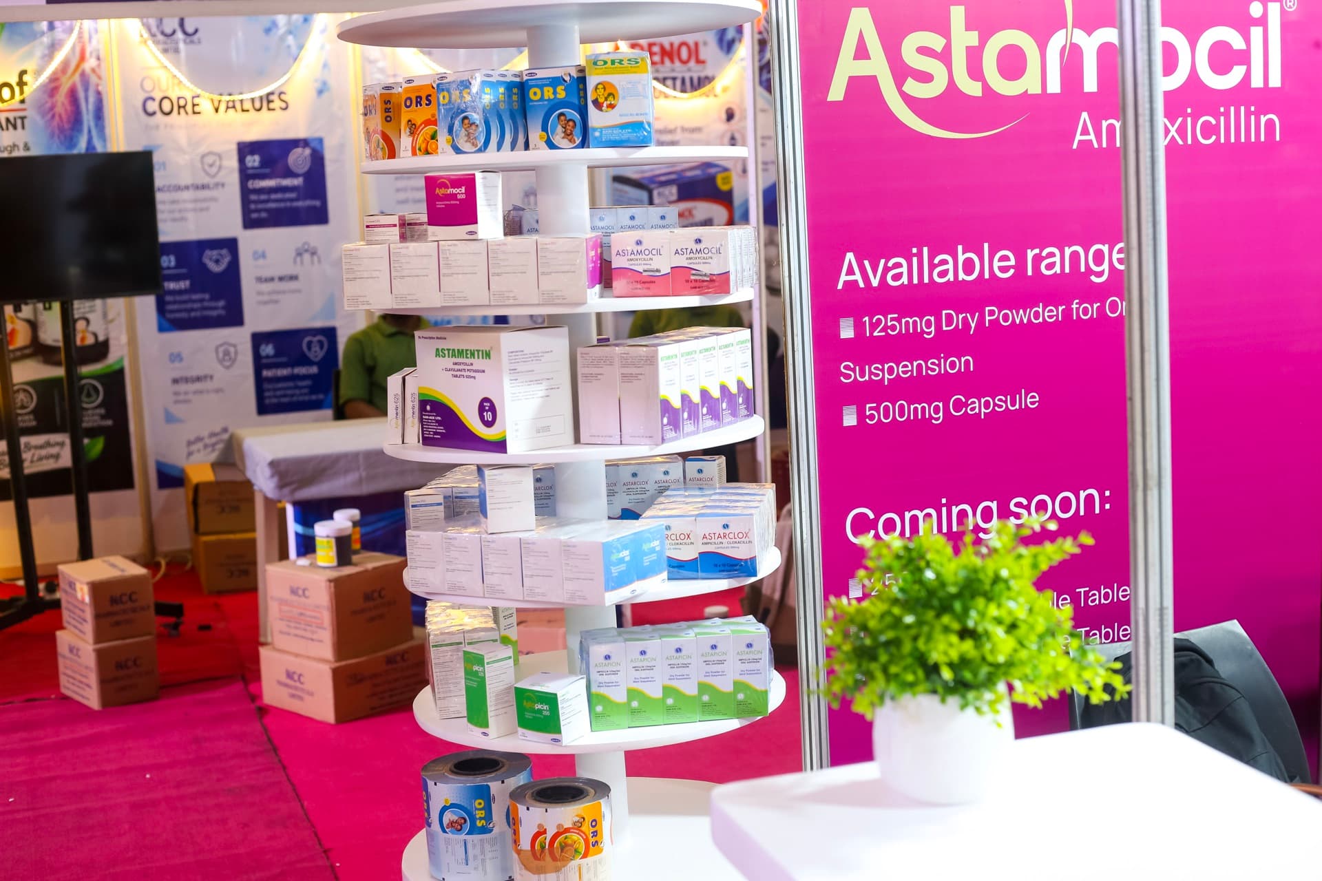 Sam-Ace Ltd participates in the 8th Nigeria Pharma Manufacturers’ & Lab Expo