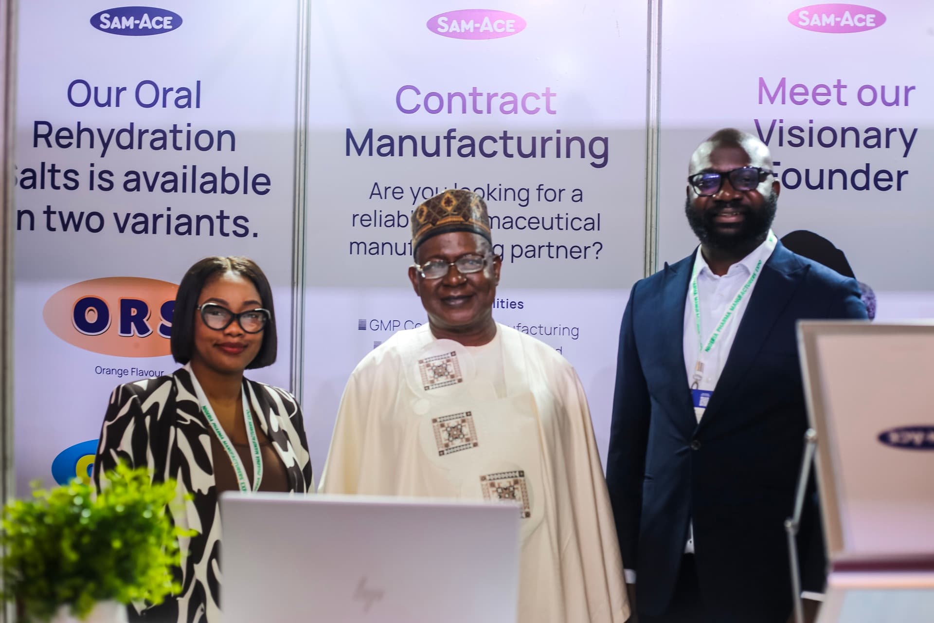 Sam-Ace Ltd participates in the 8th Nigeria Pharma Manufacturers’ & Lab Expo