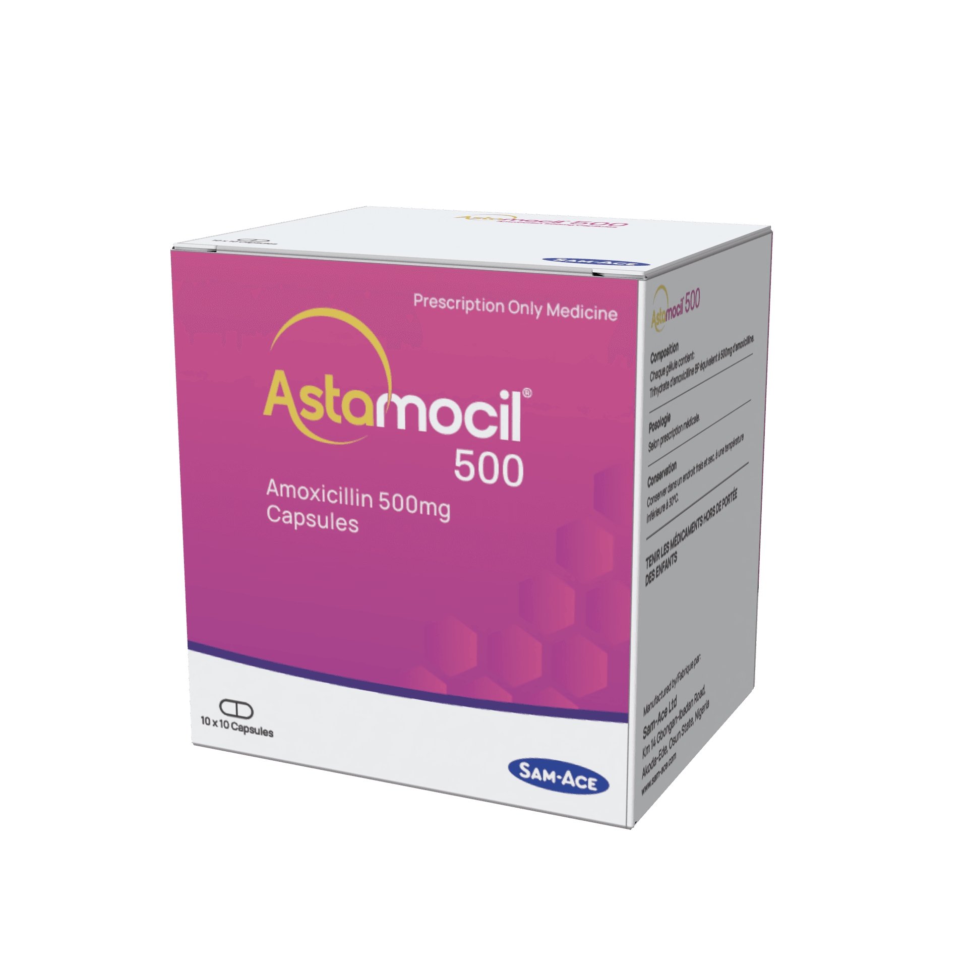 Astamocil capsule pack