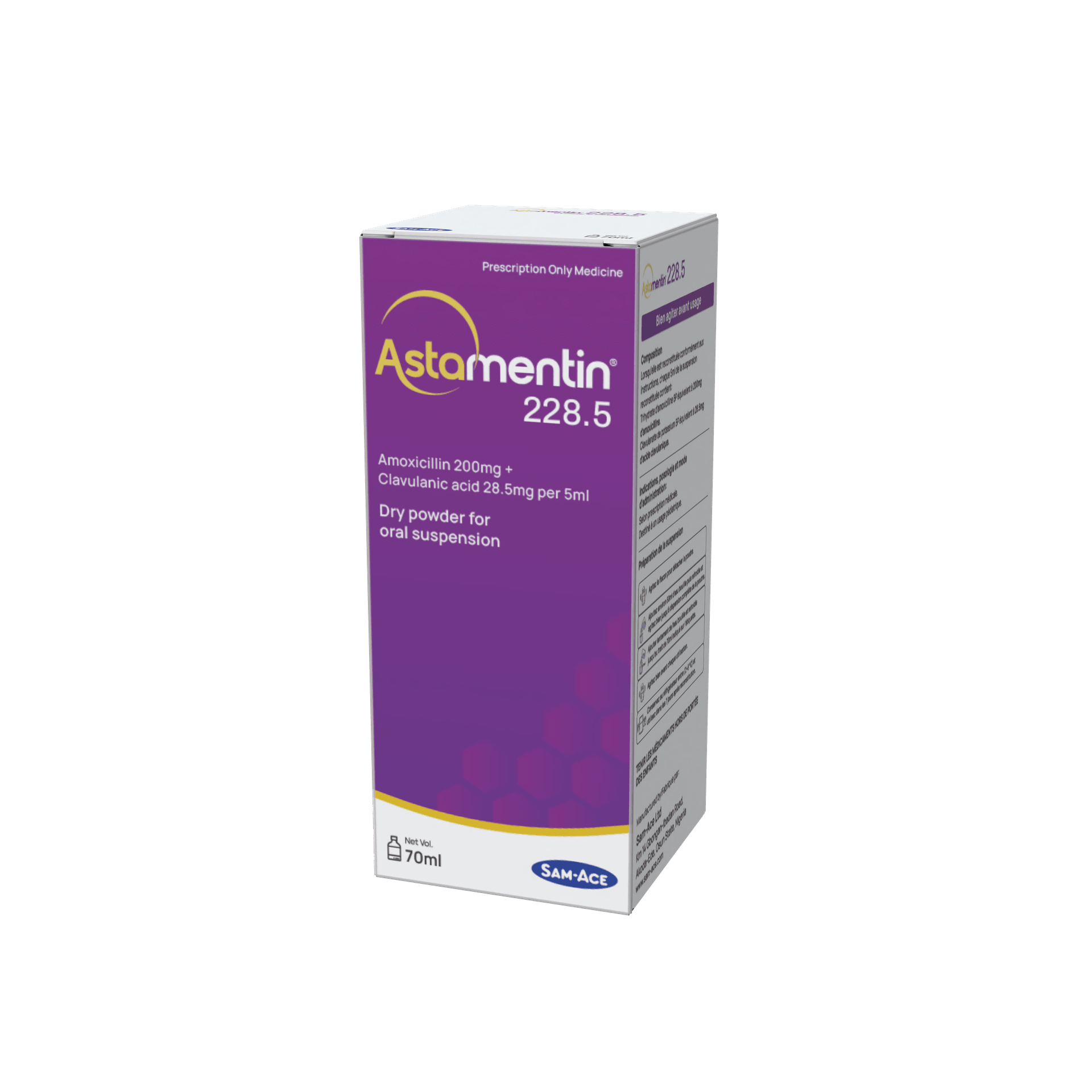 Astamentin 228.5 Dry Syrup pack