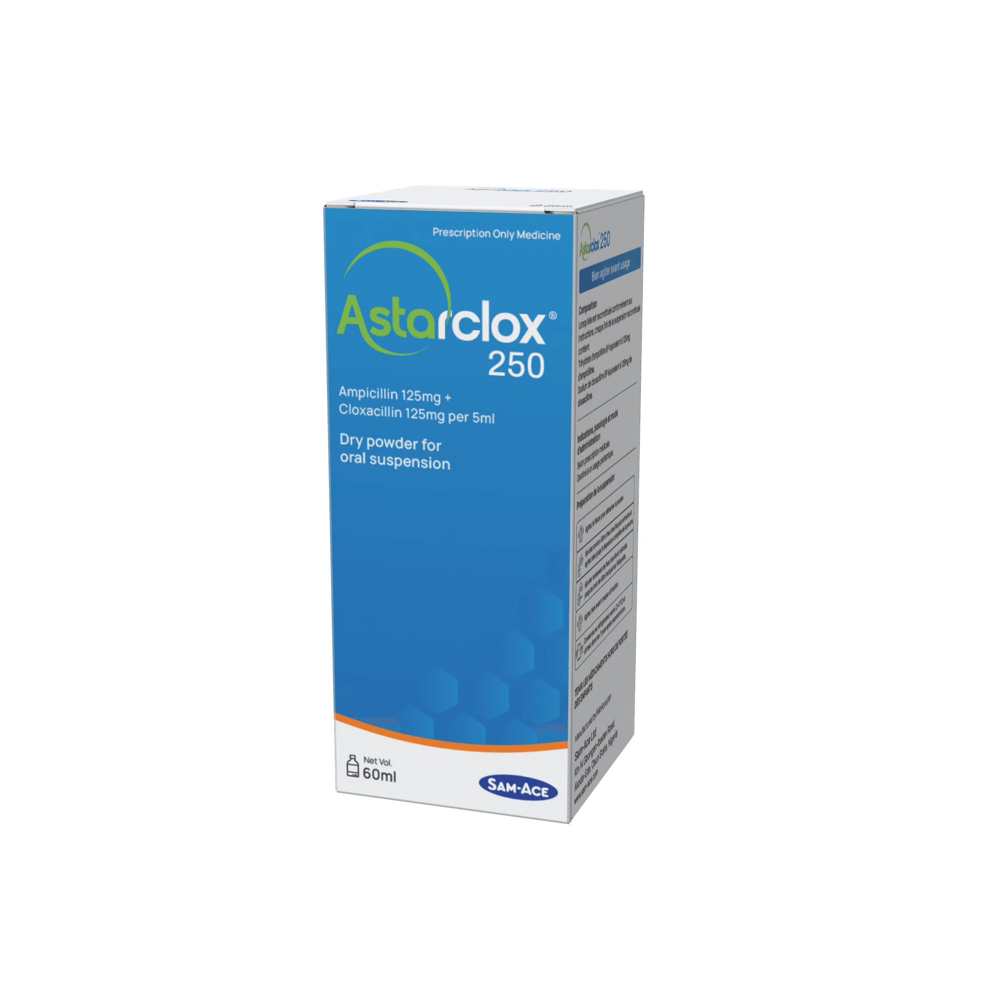 Astarclox 250 Dry Syrup pack